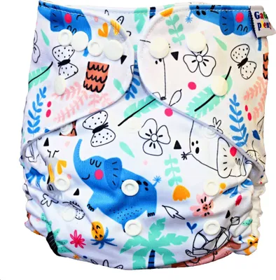 Produktbild von GaGa's Cloth Diaper All in One Färbebuch