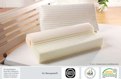Produktbild von Frankenstolz f.a.n. Kissen Sleep & Care Vario 2 40 x 80 cm Nackenstützkissen,
