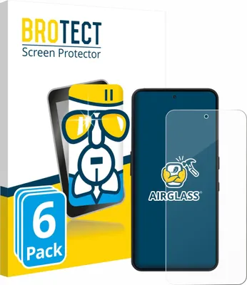 Produktbild von 6x BROTECT Schutzglas für Nothing Phone (3a) Lite Schutzfolie Panzer Folie Glas Display Schutz klar