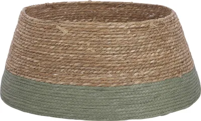 Obrázok produktu pre Deka na vianočný stromček House of Seasons - H26 x Ø58 cm - morská tráva - zelená