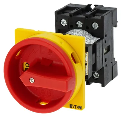 Image de Interrupteur principal Eaton 13 kW Positions de l'interrupteur 2 pôles 3 (P1-25/V/SVB)