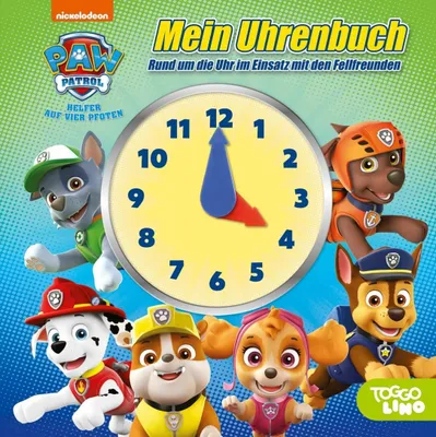 Produktbild von PAW Patrol - Mein Uhrenbuch