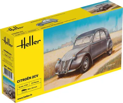 Zdjęcie produktu dla HELLER Citroen 2CV model do sklejania