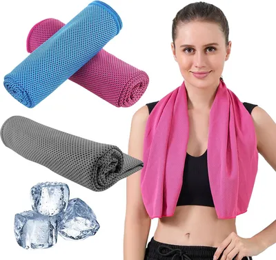 Obrázek produktu pro Sportovní chladicí ručník rychleschnoucí sada 3 ks Ideální na léto