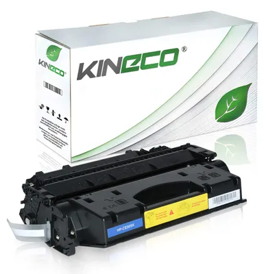 Image de Cartouche de toner Kineco compatible avec HP CE505X / 05X pour les imprimantes HP LaserJet P2055D, LaserJet P2056, LaserJet P2057, LaserJet P2054, LaserJet P2053 - Noir, rendement : 6 500 pages