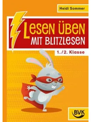 Obrázek produktu pro Lesen üben mit Blitzlesen 1./2. Klasse