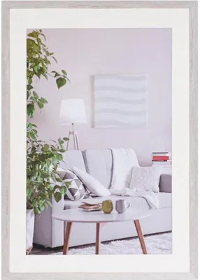 Obrázek produktu pro Henzo Moderní fotorámeček 60 x 80 cm, bílý, pro fotografie 50 x 70 cm
