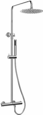 Obrázek produktu pro Sprchový sloup s termostatickou baterií, chrom