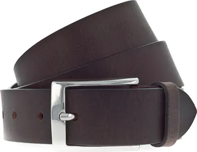 Imagen del producto de Vanzetti Cuero cinturón Dresscode: Business 35mm Full Leather Belt W85 Dark Brown marrón