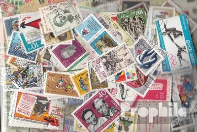 Produktbild von Briefmarken DDR 200 verschiedene Zuschlagsmarken