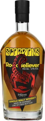 Produktbild von St. Kilian SCORPIONS ROCK BELIEVER Single Malt Whisky 47% Vol. 0,7l