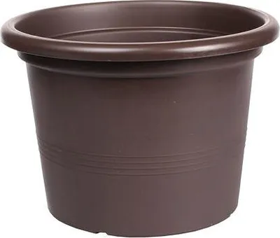 Produktbild von Glockenblumen-Blumentopf, braun, Durchmesser 28 cm