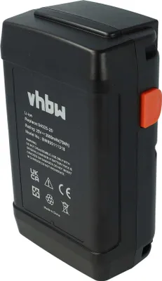 Produktbild von vhbw Akku kompatibel mit Gardena 525563001, 4025-00.640.00 Rasenmäher (3000mAh 25V Li-Ion)