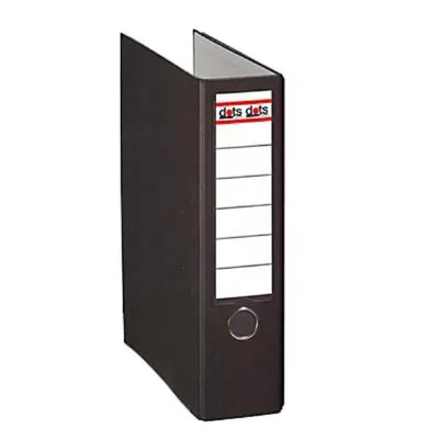 Produktbild von dots Ordner schwarz Kunststoff 8,0 cm DIN A4