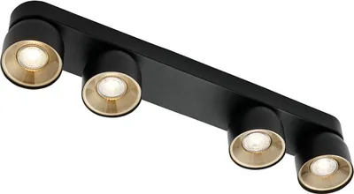 Produktbild von Nordlux PITCHER Spotlight 4-fach GU10 Schwarz 2310430103
