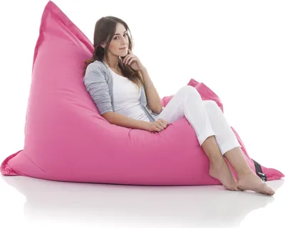 Obrázok produktu pre Bavlnený vak Lazy Bag Beanbag - ružový