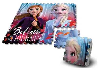 Produktbild von Disney Frozen 2 / Die Eiskönigin 2 - Spielmattenpuzzle 9tlg.