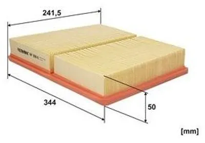 Produktbild von Luftfilter FILTRON AP 098/6 für ALFA ROMEO GIULIA (952) Filtereinsatz