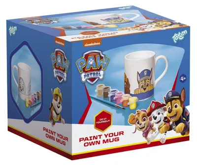 Produktbild von Kreativset Bemalen Sie das Paw Patrol Kanu, die Paw Patrol