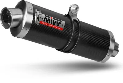 Produktbild von Mivv SPORT Schalldämpfer OVAL SLIP-ON Carbon für HONDA CBR 600 F BJ 1999 > 2000