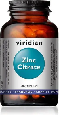 Obrázek produktu pro Zinc Citrate 90 kapslí (Zinek)