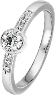 Viventy 769721 Damen-Ring Silber 925 Verlobungsring Zirkonia 1