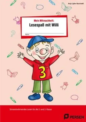Obrázok produktu pre Mein Mitmachheft 3: Lesespaß mit Willi