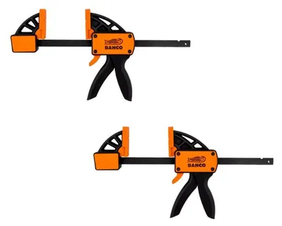 Produktbild von Bahco Einhandzwinge 2er Pack QC-300A-2P Spann-Weite (max.):300 mm Produktabmessung, Länge: 475 mm (QC-300A-2P)