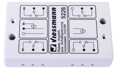 Produktbild von Viessmann 5226 - Relais, monostabil, 2 x 2UM, - Neu
