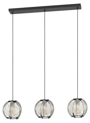 Zdjęcie produktu dla EGLO WAVERTON, Czarny, Stal, Uniwersalne, IP20, I, E27