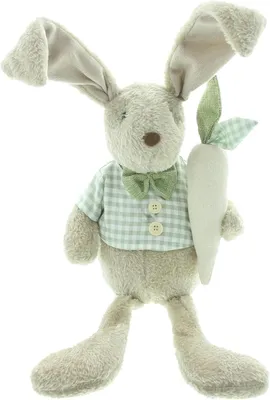 Produktbild von Kantenhocker Hase Henry, Polyester, Metall, Sand, schwere Qualität Maße: Höhe 60 cm