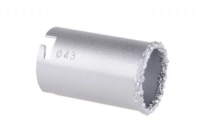 Produktbild von Präzisions-Kronenreibahle 43 mm mit hartmetallbestückter Krone für Keramikfliesen