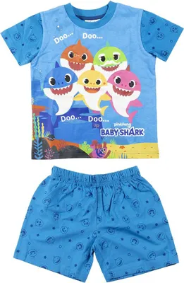 Produktbild von Baby Shark Schlafanzug, kurz, 18 Monate