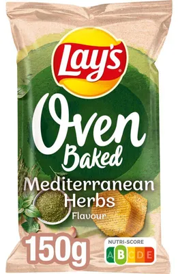 Produktbild von Lay's 8710398160850, Kartoffelchips, 150 g, Kräuter, 30 g, 436 kcal, 1824 kJ