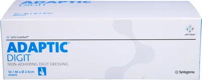 Productafbeelding van ADAPTIC Digit. Fingerverband, medium, 2,4 cm diameter, 10 stuks