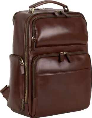 Produktbild von LEONHARD HEYDEN Laptoprucksack Rucksack mit Laptopfach Cambridge Bus Backpack Redbrown braun