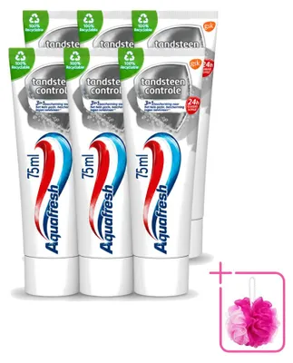 Obrázek produktu pro 6 x zubní pasta Aquafresh proti zubnímu kameni - 75 ml - výhodná balení - 6 kusů