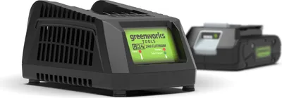Produktbild von Greenworks 24V Starter Kit 4Ah Batterie und Ladegerät GSK24B4