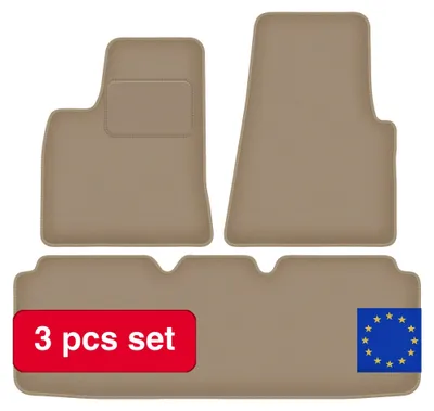 Image de Tapis de sol, fibres synthétiques, coupe sur mesure, beige