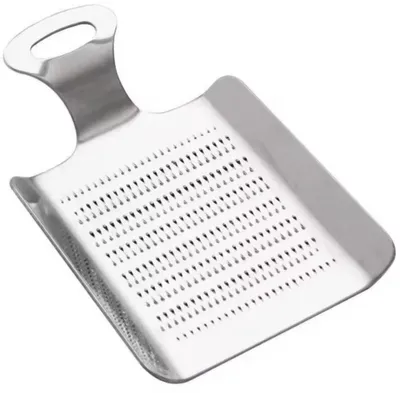 Produktbild von Knoblauchreibe – Ingwerreibe – Kompaktreibe – Edelstahl – Kleine Reibe – 11/7 cm – CHPN