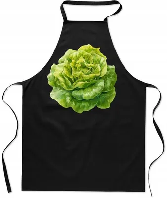 Produktbild von HaftNadruk Küchenschürze mit Salatdruck für Hobbyköche