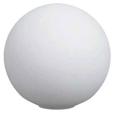 Image de Verre sphérique pour lampe, blanc mat, Ø 25 cm, verre de rechange sans collerette, abat-jour en verre, abat-jour globe