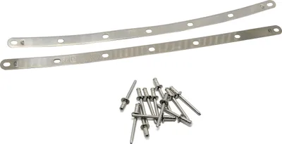 Image de Jeu de rivets LeoVince pièce de rechange pot d'échappement bande de rivets y compris rivets pour 0429 / 0430