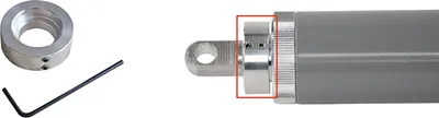 Produktbild von Verstellsicherung für Türschließer DIREKT II 150, Aluminium