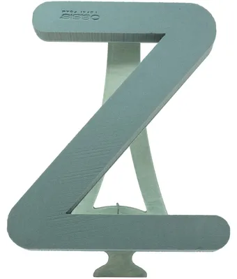 Produktbild von OASIS® BIOLINE® Buchstaben aus Frischblumen-Steckschaum, 37 × 40 × 5 cm, Ausf:Z
