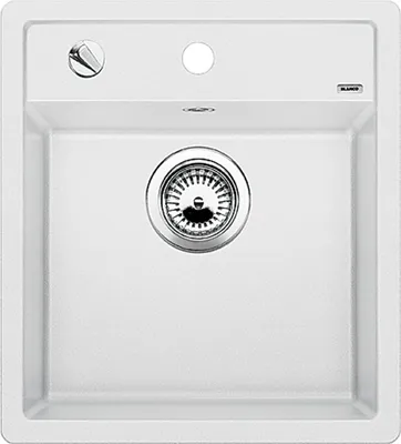 Produktbild von BLANCO DALAGO 45 Einbauspüle / SILGRANIT / Weiß / Excenter
