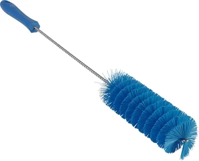 Image de Brosse pour tuyaux VIKAN avec manche, Ø50 mm 510 mm, moyenne 3-bleu