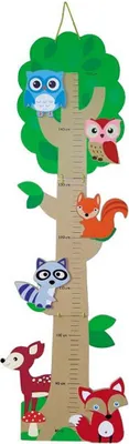 Image de Ulysse Houten Groeiboom Bosdieren 80-150 cm