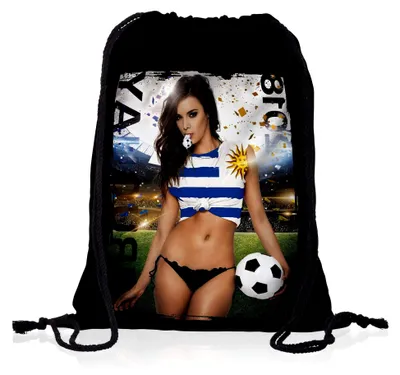 Produktbild von Turnbeutel mit Flagge von Uruguay für Sport und Freizeit