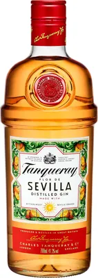 Obrázek produktu pro Tanqueray Flor de Sevilla Destilovaný gin z hořkosladkého sevillského pomeranče | 41,3 % obj. | 0,7 l